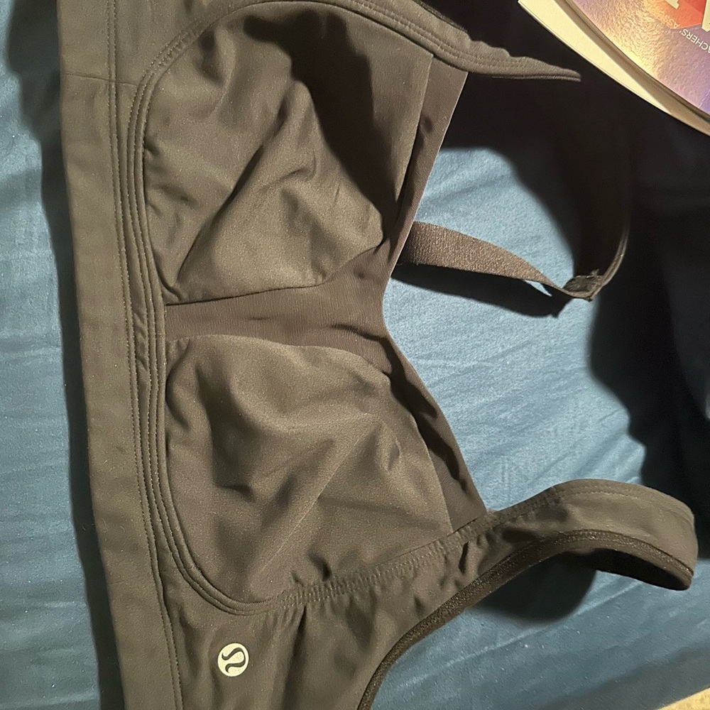 Lululemon Black High-Support Sports Bra